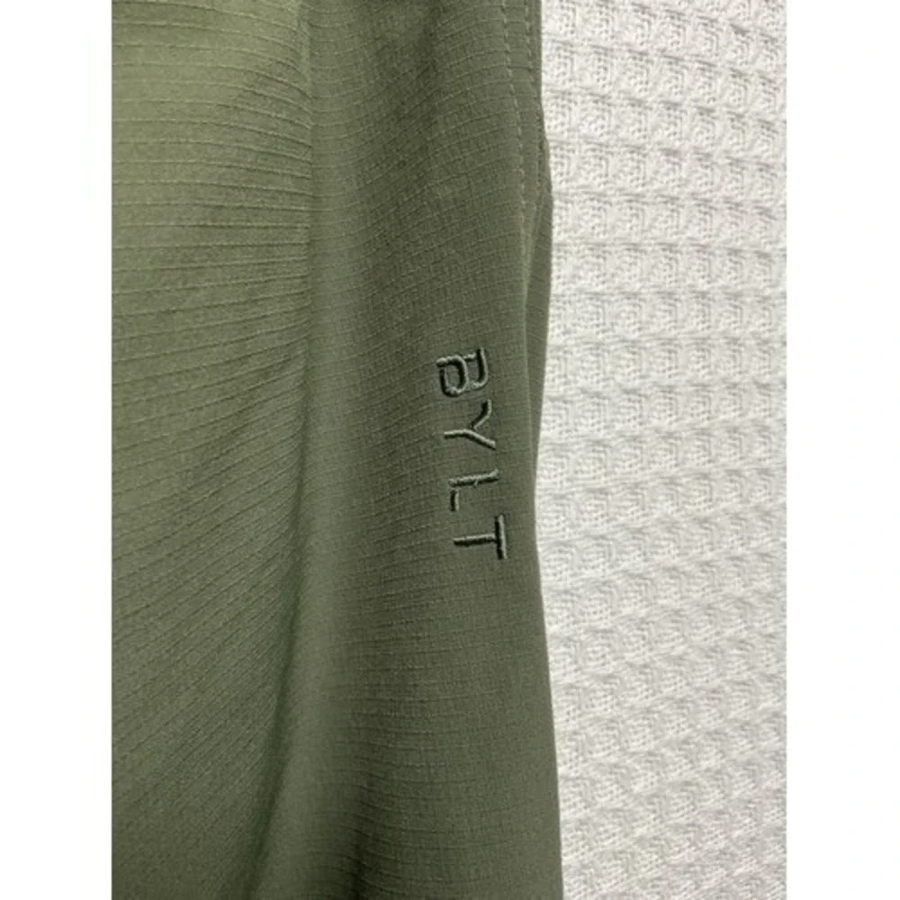NWT BYLT Premium Basics Olive Stretch Cargo Ripstop Jogger Pants Men XL China